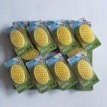20 pezzi lavatrice per animali domestici cane gatto spazzola per massaggio pettine detergente strumenti per lavaggio cuccioli setole morbide e delicate in silicone pulire rapidamente strumenti