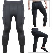 Motorrad Ganzkörperrüstung Hosen Körper Unterwäsche Motorrad Anzug mit 7 Stück EVA Schwämme Pads Motocross Racing Schutzausrüstung