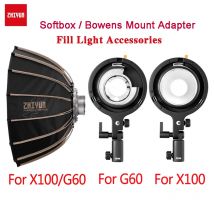 ZHIYUN 60 cm Deep Mouth Softbox Bowens Mount Adapter Zubehör für ZHIYUN MOLUS G60/ZHIYUN MOLUS X100 COB LED Fotografie Licht