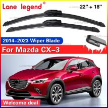 Für Mazda CX-3 CX3 2014-2023 Zubehör Auto Frontscheibe Wischer Klingen Pinsel Cutter U Typ J Haken 2015 2016 2017 2018