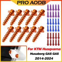 10-teiliges Motorrad-CNC-Blechschrauben-Set für KTM EXC EXCF XC XCF SX SXF XCFW für Husqvarna TE FE TC FC TX FX 1997–2024