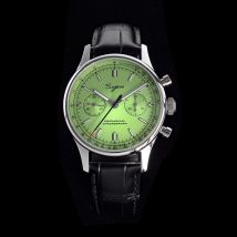 Panda 40 Pilot Chronograph Watch Men Air Force Sapphire Colors ST1901 TIanjin Movement Mechanical Wristwatches Fashion Clock
