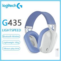 Logitech G435 Cuffia da gioco WIRELESS LIGHTSPEED 7.1 Suono surround Microfono incorporato Gamer