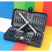 VMAN Precision 66in1 magnetic ratchet screwdriver set Detachable T-handle magneticizer Fix furniture, electronics & bicycle