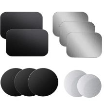 Piastra metallica magnetica per supporto per telefono per auto Supporto universale per adesivo per disco in lamiera di ferro Supporto magnetico per telefono cellulare per iPhone Huawei