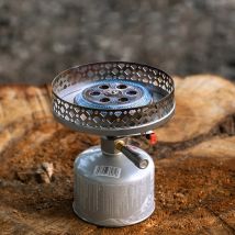 Campingmoon OD-4 Aluminum Alloy Outdoor Portable Backpack Butane Propane Camp Gas Stove Burner Hiking Picnic Cooking Stove