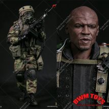 DAMTOYS 78082 1/6 Scale US Navy The Gunnery Sergeant Crews Black Skin Male Soldier Action Figure 12" Military Full Set Toy