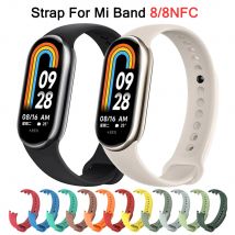 Pasek do bransoletki Xiaomi Mi Band 8/8 NFC Silikonowy pasek na nadgarstek Miband 8 NFC Wymienny
