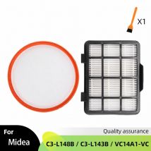 Für Midea C3-L148B C3-L143B VC14A1-VC Staubsauger Konzept vp5240 4a Radikal Haustier Experte Hepa Filter Zubehör