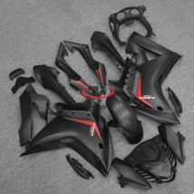 Verkleidung glänzend mattschwarz bedrucktes rotes motorrad für honda cbr650f 2009-2015 cbr650 f 650f voll verkleidung skit bodywork