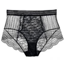 S-5XL Plus Size Erotic Lingerie See through Lace Panties For Women Sexy High Waist Lady Underpants Wrap Buttocks Female Briefs