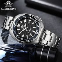 ADDIESDIVE AD2507 Uhr Für Männer Sapphire Glas BGW9 Super Leucht 20Bar Wasserdicht Relogio Masculino Quarzuhr reloj hombre