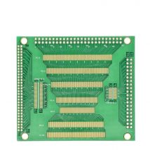 62PIN 0.3 staggered spacing of 0.5-1.0 50PIN 40PIN 0.4 docking adapter test board