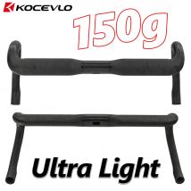 Kocevlo SL Road Carbon kierownica ultralekka 150g kompatybilna z wewnętrznym systemem okablowania szutrowa kierownica rowerowa 31.8mm