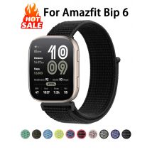 Nylon Loop Strap For Amazfit Bip 6 Sport breathable Bracelet Intelligent Correa Amazfit Bip6 Smart 22MM Watch band Accessories