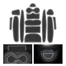 Für Citroen C1 2005 - 2014 Anti-Rutsch-Matten für Türfächer und Getränkehalter, Zubehör, rutschfeste Matten, Untersetzer