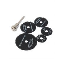 6/10Pcs Mini HSS Circular Saw Blade Rotary Tool For Dremel Metal Cutter Power Tool Wood Cutting Discs Drill Mandrel Cutoff 22-44