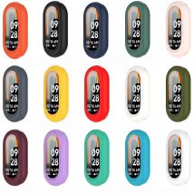 Uhrengehäuse für mi band 8 armband miband 8 zubehör silikons chutz folie abdeckung armband für xiaomi mi band 8 nfc