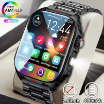 2025 neue Smart Uhr Frauen LED Taschenlampe 400 mAh Große Batterie Herzfrequenz Sport Wasserdichte BT Anruf Smartwatch Für Android iOS