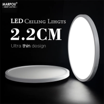 Plafoniera ultra sottile da 2,2 cm Pannello LED 6W 9W 13W 18W 24W Decorativo per interni Piccola potenza Risparmio energetico Nessun camera da letto sfarfallio