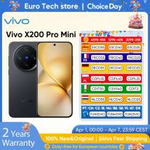 Vivo X200 Pro Mini OriginOs 5 6.31 "AMOLED 120HZ Display Dimensity OTA 5700mAh 90W 50MP Supporto fotocamera Google CN Versione VIVO Nuovo
