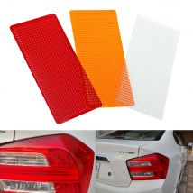 Strumenti di riparazione auto per indicatori di direzione fanali posteriori fari indicatori laterali lenti trasparenti set adesivi accessori per automobili fai da te