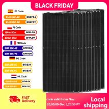 Pannello solare flessibile Caricabatteria Dimensioni 105 cm x 40 cm,  Solar Panel Solar power 1 pz -10 pezzi 80 W, 160 W 240 W 360 W 400 W - 800 W Modulo combinazioni diverse