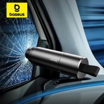 Baseus Car Window Glass Breaker Safety Hammer Seat Belt Cutter Auto Life-Saving Escape Emergency
