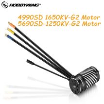 HEIßER HOBBYWING EZRUN 4990SD 1650KV G2 /5690SD-1250KV G2 Sensored Bürstenlosen Motor für 1/6 1/7 1/8 RC Autos