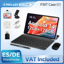 Teclast P30T Zestaw 10,1-calowy tablet Android 14 T606 8-rdzeniowy maks. 12 GB RAM 128 GB ROM 6000