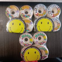 Pro-Skateboard-Rad 52 mm, 53 mm, 54 mm, eine geschnittene Form, 104 A, konische Form, glücklich