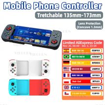 Controller di gioco estensibile wireless compatibile con Bluetooth D3 per telefoni cellulari Android IOS PC Gamepad Joystick Controllo del gioco