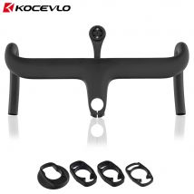 Manillar de bicicleta integrado de carbono completo para bicicleta de carretera KOCEVLO para bicicleta de carretera Sunspeed con espaciadores manillar de ciclismo