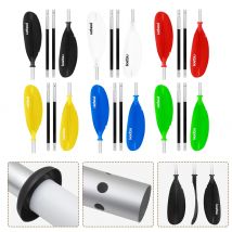 Pagaia per Kayak da 4 pezzi pagaia per Kayak galleggiante in lega di alluminio Stand Up Paddleboard Paddle per sport acquatici all'aperto