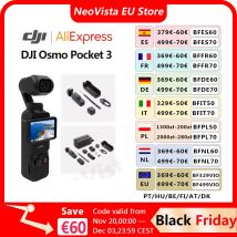 Fotocamera Gimbal DJI Osmo Pocket 3 1′′ CMOS originale nuovo di zecca in stock