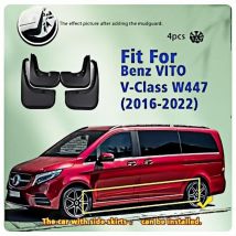 Front Rear Mudflaps For Mercedes Benz Vito V Class W447 2016-2022 Splash Guards Mud Flap Mudguards Fender Auto Accessories 4pcs
