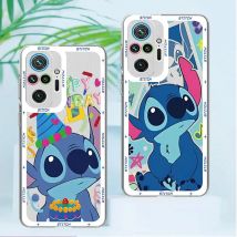 Handy hülle für Xiaomi Redmi 10 10c 9t 9c 10a 12c 12 9a 13c 9 Cover Anime Stitch süße Disney