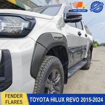 Parafango Flares Arco Ruota per Toyota Hilux Revo ROCCO ROGUE SR5 2015-2024 6 "Stile Liscio Parafanghi Accessori Auto
