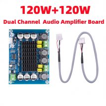 1pcs DC12-26V 2*120w zwei kanal digital stereo audio leistungs verstärker platine hohe leistung cs8673 diy 240w amplificador sound board