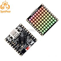 ESP32-S3 Matrix 8x8 RGB-LED-WiFi Bluetooth z czujnikiem żyroskopowym QST Attitude QMI8658C
