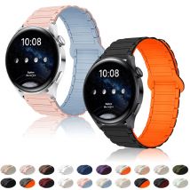 18 mm 20 mm 22 mm Silikon-Magnetschlaufenbänder für Samsung Galaxy Watch 7/6/5 Active 2 Amazfit-Armbänder HUAWEI Watch GT 2e 3 Band