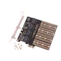 PCIE X1 bis 4-Port Sata M.2 NGFF SSD Adapter Erweiterungs karte