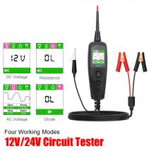 P100 24V 12V Probe Pen Car Tester Voltage Resistant Test Circuit Ignition Battery Scanner Diagnostic Tools Auto Accessories