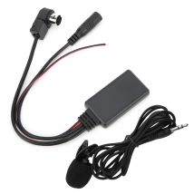 Auto Bluetooth 5,0 AUX Kabel Adapter Mit Mikrofon Freisprecheinrichtung Für Alpine CDA-9857 CDA-9886 CDA-117Ri Hilfs Audio Kabel