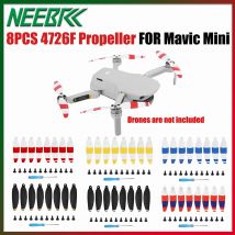8PCS 4726F Drone Pala dell'elica Leggero A Basso Rumore Ali Ventole Portatili per Mavic Mini Pezzi di Ricambio Accessori di Ricambio