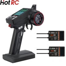 Caliente RC CT-8A Control remoto de 8 canales 2,4G receptor de 8 canales para escalada vehículo de deriva RC coche barco