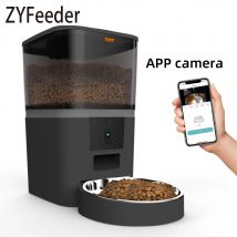 4L Große Kapazität Smart Pet Feeder Mit Kamera Katze Automatische Lebensmittel Spender Timing Quantitative APP Remote Feeder Zubehör