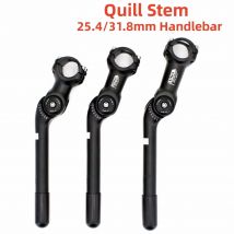 UNO Kalloy Quill Stem Adjustable Bike Stem 31.8/25.4mm Handlebar Power 0-60 Degree Off Road Power Parts Riser 22.2/25.4mm Quill