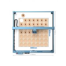 Sculpfun S40 MAX 48W Laser Engraver Cutting Machine 50L Air Assist Kit 830*800mm Engraving Area Auto-Focus For Wood Glass