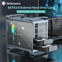 Yotta master USB 3,1 USB-B 5 Gbit/s 5-Bay (5*16TB) Raid-Gehäuse Unterstützung Raid 0/1//Jbod/Klon/normale Festplatte Raid-Speicher